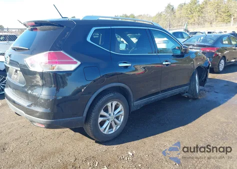 2016 Nissan Rogue Sv из США, поврежденный, VIN KNMAT2MV5GP708419